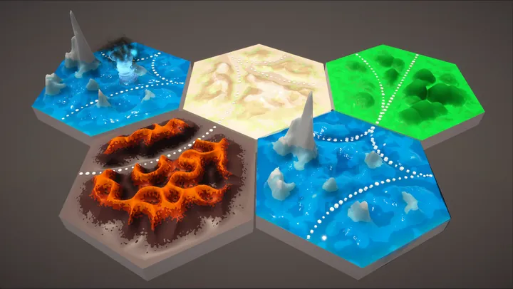 Screenshot of HexVenture