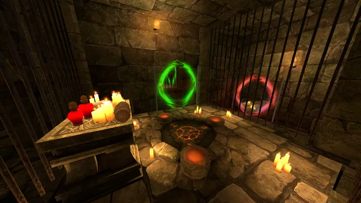 Screenshot of Thinking with Portals VR