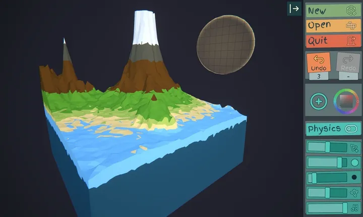 Screenshot of Voxel Painter